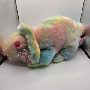 Beanie Buddies,large, 1999 Rainbow the Chameleon